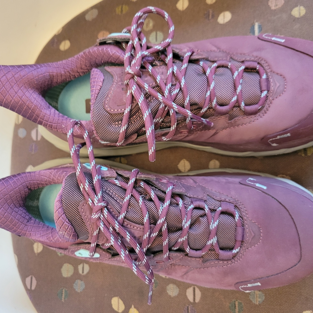 Hoka Purple Athletic Shoes with Cushioned Support